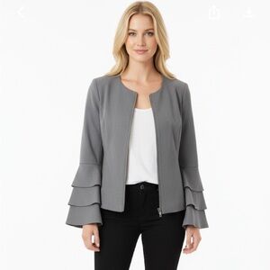 Banana Republic grey blazer jacket size 6